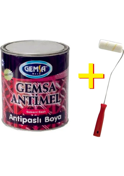 Gemsa Antimel Antipaslı Son Kat Boya Solvent Bazlı 1 kg Fildişi