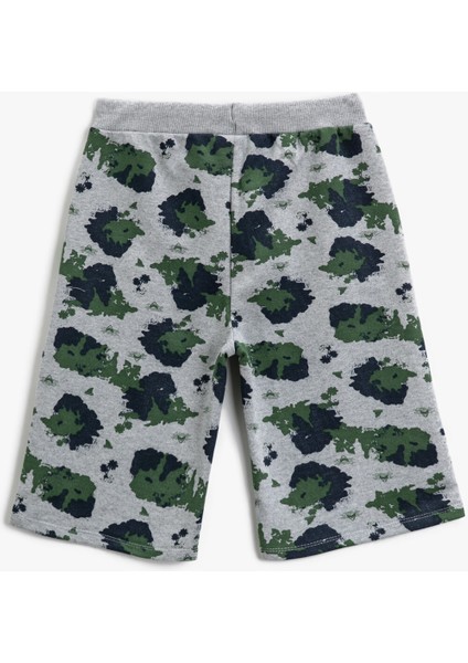 Kids Desenli Şort Beli Bağlamalı fiyatları