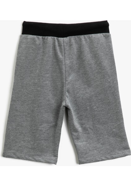 Erkek Çocuk Baskılı Şort Belden Bağlamalı fiyatları