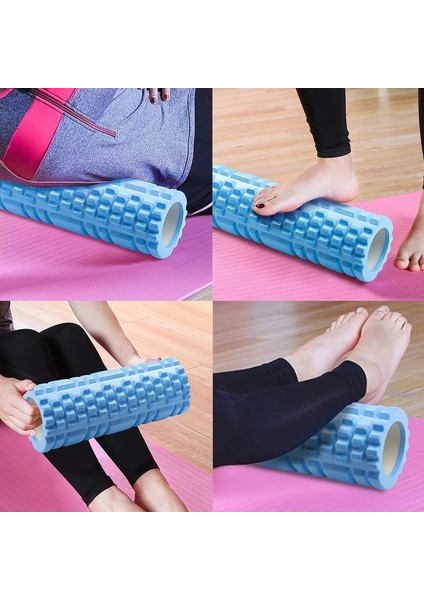 Pro Series Foam Roller Pilates Masaj Rulosu Siyah