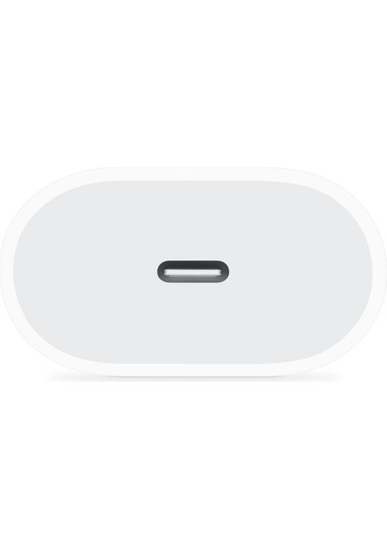 20W Pd Usb-C Hızlı Şarj Adaptörü Beyaz