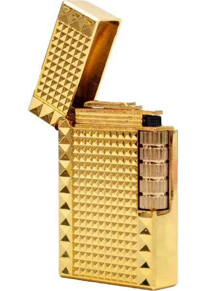 Dupont Çizgi Tasarımlı Metal Çakmak