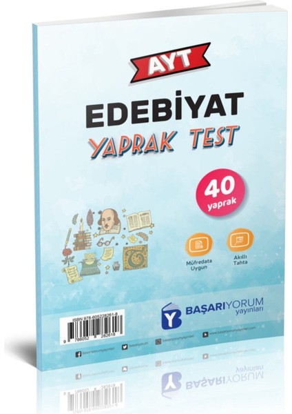 Başarıyorum Yayınları Ayt Edebiyat Yaprak Tes