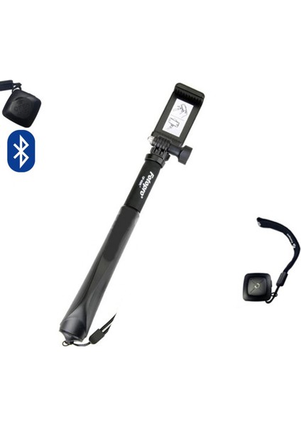 QP-906 Selfie Çubuğu Bluetooth Kumandalı