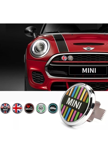 Mini Cooper Ön Izgara Logo Amblem F54 F55 R55 F56 R56 R57 R58 R60 R50 R52 R53