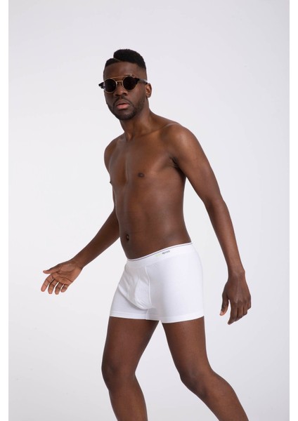 Erkek Pamuklu Şort Boxer 3lü Paket Blackspade 9670