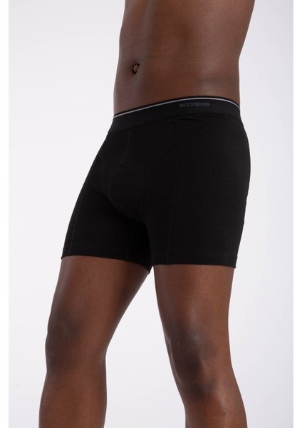 Tender Cotton 3'lü Siyah Boxer 9673 - 967 modelleri