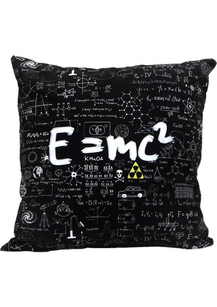 Einstein Biblo Puf Yastık Einstein Kutulu Kupa Hediye Seti