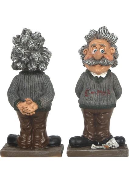Einstein Biblo Puf Yastık Einstein Kutulu Kupa Hediye Seti