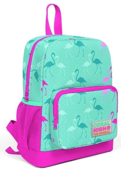 Flamingo Baskılı Anaokulu Çantası