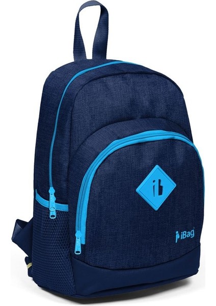 İki Bölmeli İlkokul Çantası Lacivert