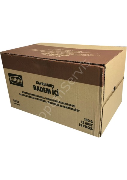 Kavrulmuş Badem Içi 180 gr 12'li