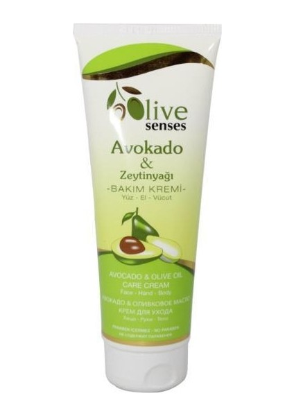 Olive Senses Avokado & Zeytin Yağlı El & Vücut Kremi 250 ml