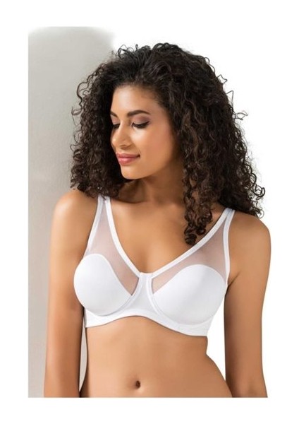 Kadın Tül Kaplı Soft Sütyen 9200-B-CUP