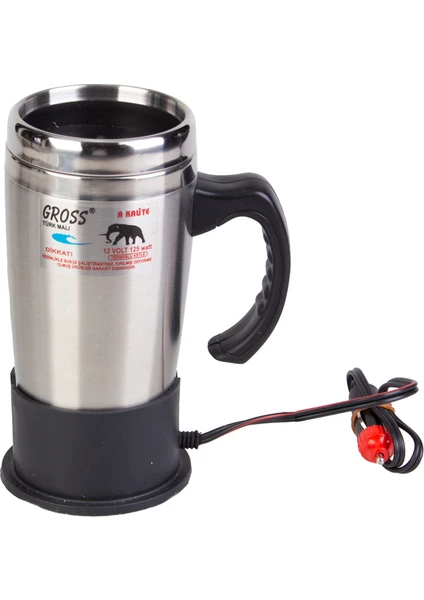 Çakmaklık Su Isıtıcı Araç Kettle 12V PNG-0051