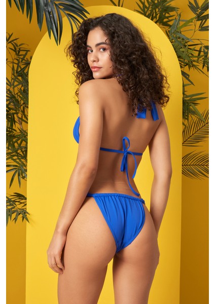 Sürgülü Brazilian Bikini Tek Alt 219203 Sax