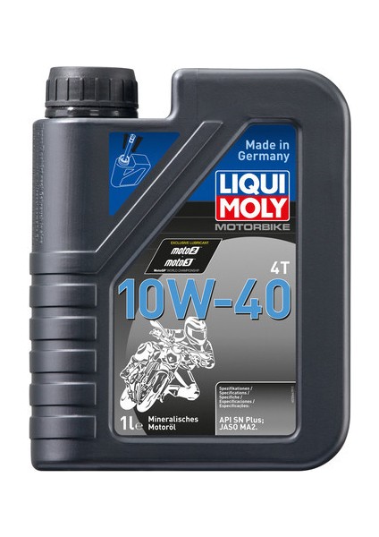 Liqui Moly 10W40 Basic Street 4T Mineral Motosiklet Yağı 1 Litre - 3044