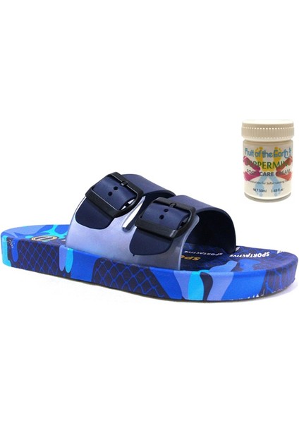 Gzr Erkek Plaj Ev Banyo Deniz Havuz Günlük Terlik 50ML Nane Ferahlığı Topuk Çatlağı ve Nasır Giderici Krem