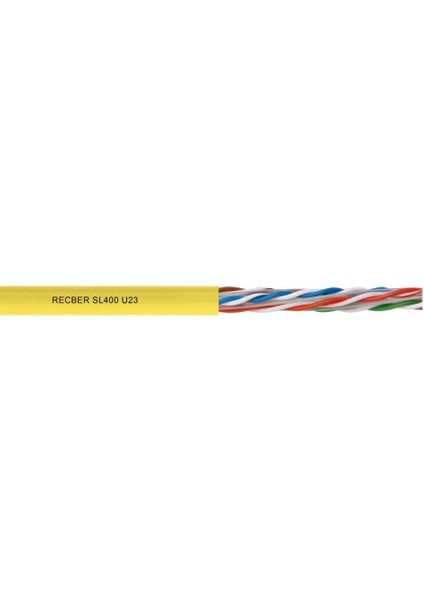 Cat 6 Kablo Reçber 25M H.f 23 Awg Sarı REÇ-506022