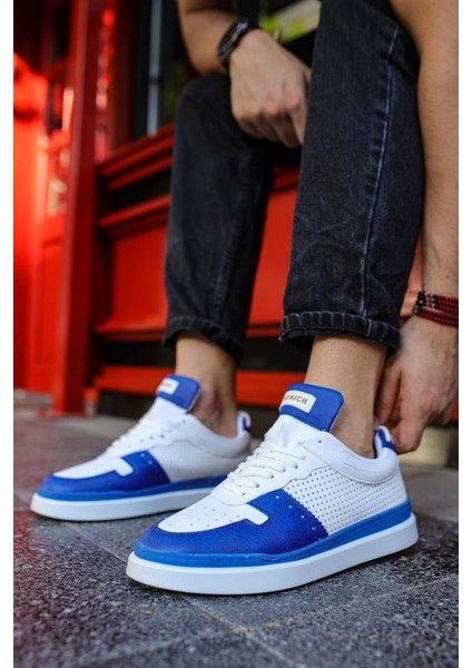 CH201 Bt Erkek Ayakkabı Sax Mavi/beyaz