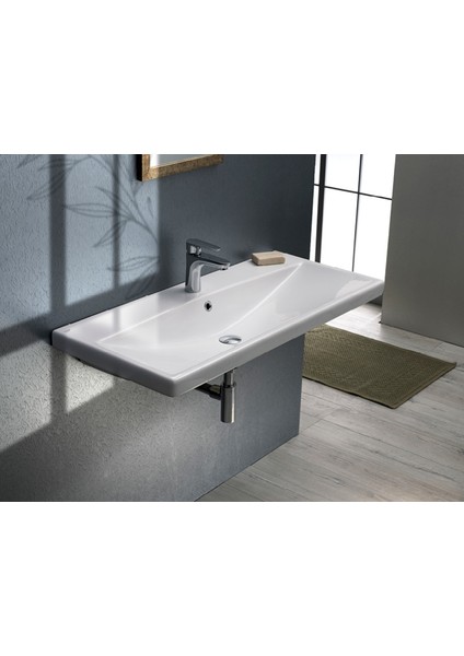 Seramik Cerastyle Elite 60X45CM Etajerli Lavabo fiyatları