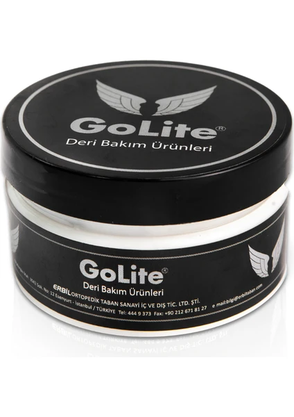 Golite Deri Besleyici Katkılı Cilalı Ayakkabı Krem Boyası Naturel 180 Gram