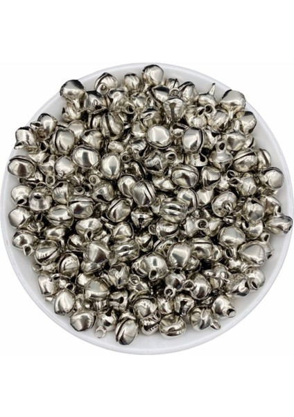 25 Adet 10MM Nikel/gümüş Renk Kulplu Zil,çan,çıngırak,metal Amigurumi Zili,takı Aksesuar Yapımı fiyatları