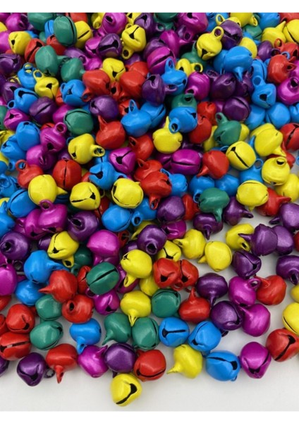 25 Adet 10MM Karışık Renkli Kulplu Zil,çan,çıngırak,metal Amigurumi Zili,takı Aksesuar Yapımı fiyatları
