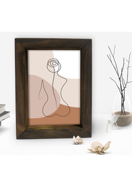 Gift Dekoratif Doğal Masif Ahşap Çerçeve 15X20CM-77 fiyatları