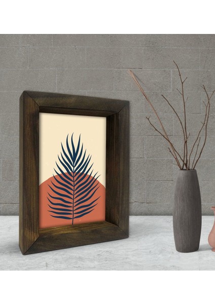 Gift Dekoratif Doğal Masif Ahşap Çerçeve 15X20CM-74