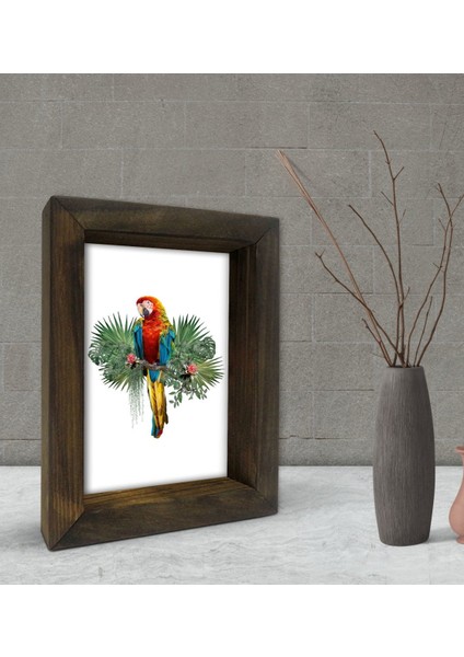 Gift Dekoratif Doğal Masif Ahşap Çerçeve 15X20CM-59