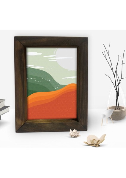 Gift Dekoratif Doğal Masif Ahşap Çerçeve 15X20CM-51 fiyatları