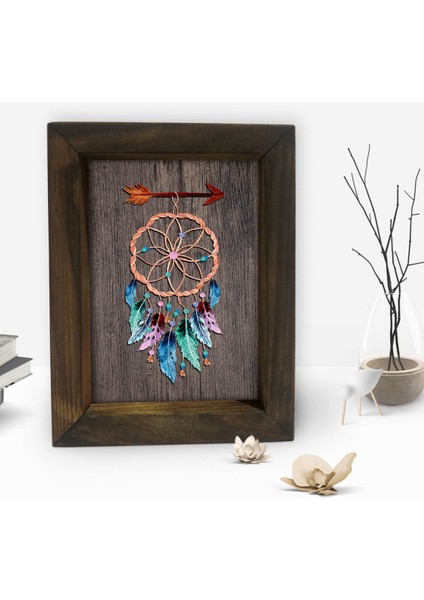 Gift Rüya Kapanı Tasarımlı Dekoratif Doğal Masif Ahşap Çerçeve 15X20CM-1 fiyatları