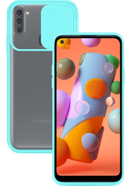 Samsung Galaxy A11 Kılıf Palm Kamera Koruma Kapaklı Silikon modelleri