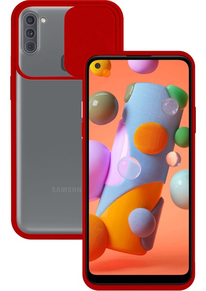 Samsung Galaxy A11 Kılıf Palm Kamera Koruma Kapaklı Silikon modelleri