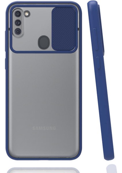 Samsung Galaxy A11 Kılıf Palm Kamera Koruma Kapaklı Silikon