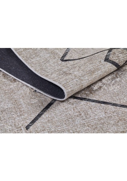 Bohem Bej Yıkanabilir Halı HLN1261 fırsatları