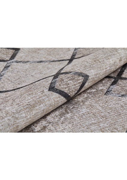 Bohem Bej Yıkanabilir Halı HLN1261 indirimleri