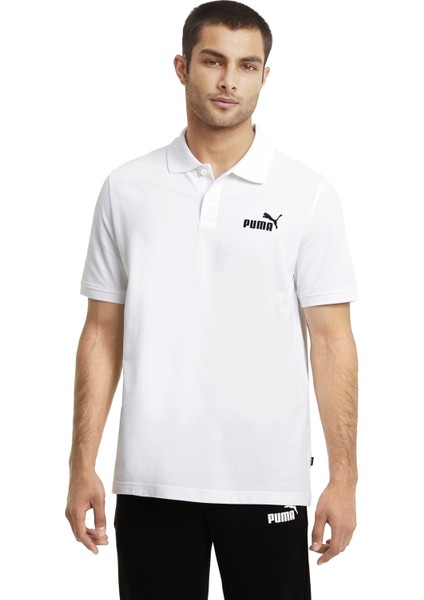 Essentials Pique - Polo Erkek Tişört Beyaz - 586674 02