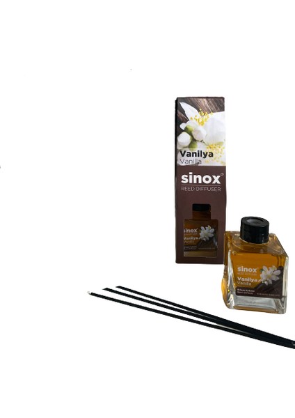 Bambu Çubuklu Vanilya Oda Ofis Banyo Kokusu 120 ml Yüksek Esans Kalıcı Koku