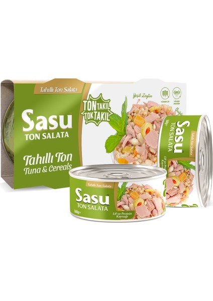 Tahıllı Ton Salata 3X160G Iri Parça