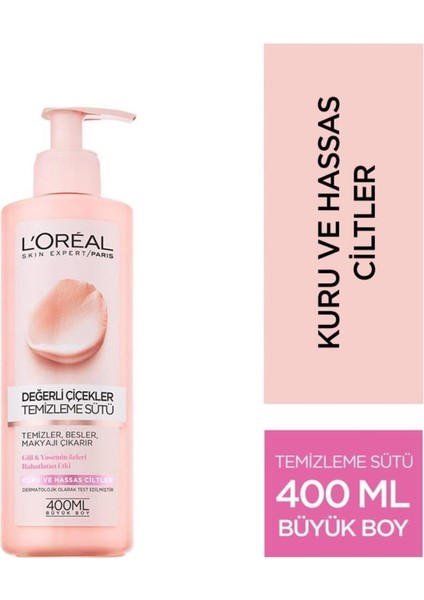 Loreal Paris Loreal Değerli Çiçekler Kuru Ve Hassas Cilt Temizleyici Set 2