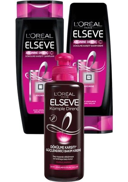 Arginine Direnç X3 Saç Bakım Seti 3