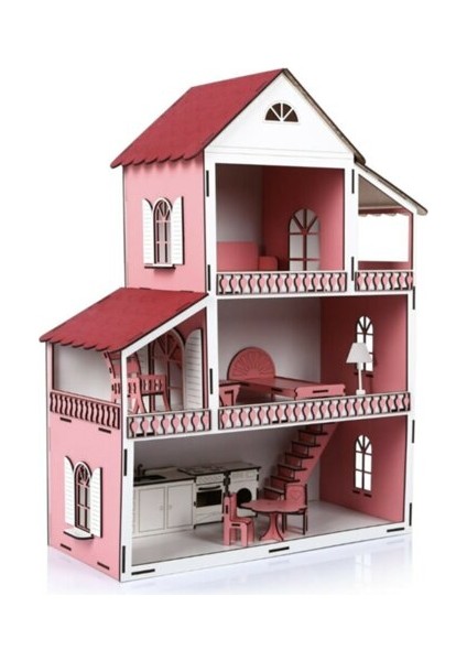 Peri Rüya Ahşap Çocuk Oyun Evi