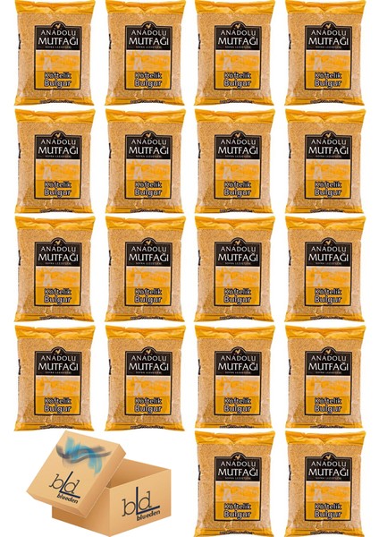 Köftelik Bulgur 1kg x 18 Adet