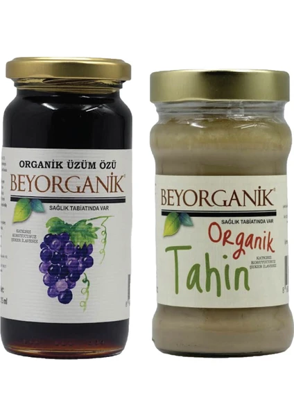 Tahin 300 Gr. + Üzüm Özü 315 Gr. 2'li Paket