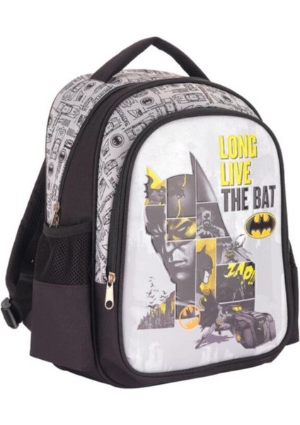 Batman Iki Bölmeli Erkek Çocuk Siyah Ilkokul Çantası
