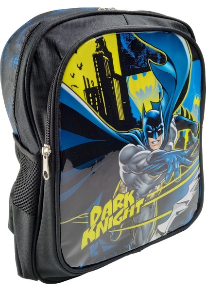 Batman Dark Knight Siyah Erkek Çocuk Ilkokul Sırt Çantası Iki Gözlü