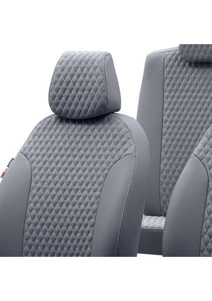 Hyundai Elantra 2021-SONRASI Özel Üretim Koltuk Kılıfı Amsterdam Design Deri Füme fırsatları