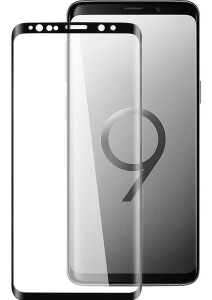 Samsung Galaxy S9 Plus Ekran Koruyucu Kavisli Tam Kaplayan Esnek Film
